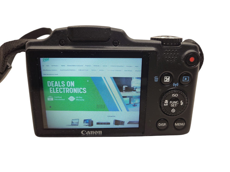 Canon PowerShot SX510 HS 12.1MP 30x WI-FI Digital Camera - Black $