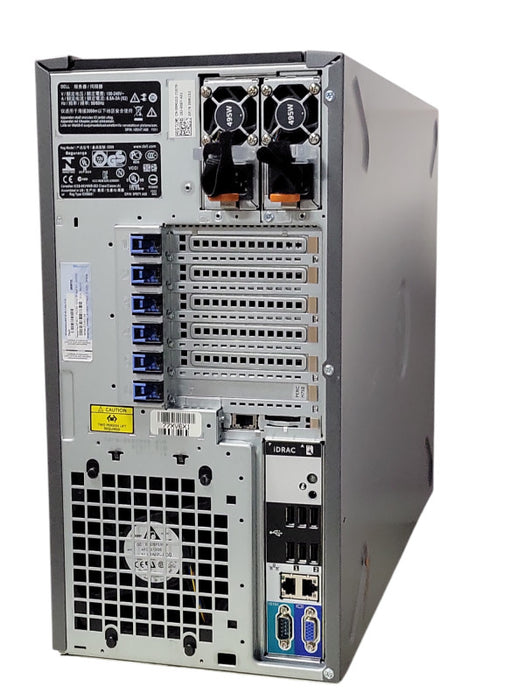 Dell PE T420 2x Xeon E5-2420 1.90GHz 192GB RAM H710 2xPSU, 5x 4TB HDDs READ _