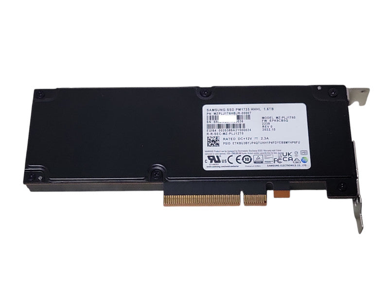 Samsung SSD PM1735 HHHL 1.6TB MZ-PLJ1T60 M2PLJ1T6HBJR-00007 _