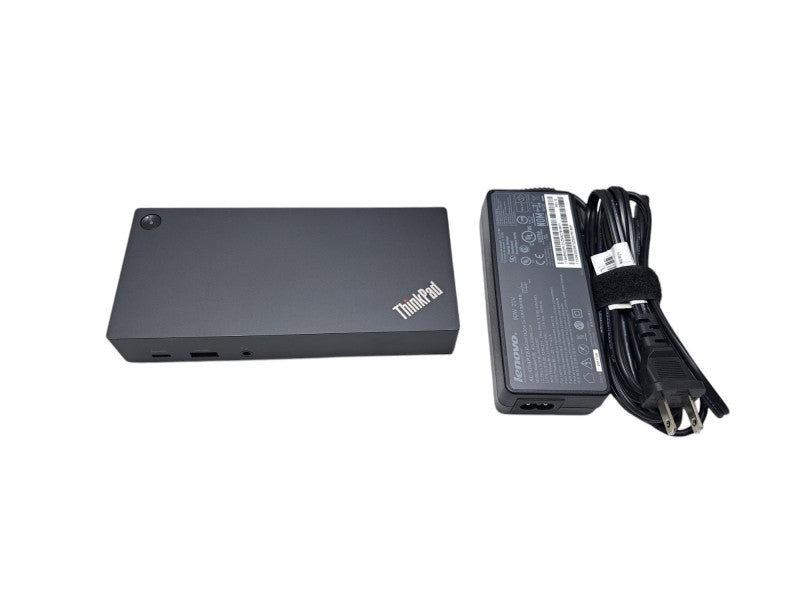Lenovo ThinkPad USB-C Dock Gen 2 LDC-G2 w/ 90W Power Adapter