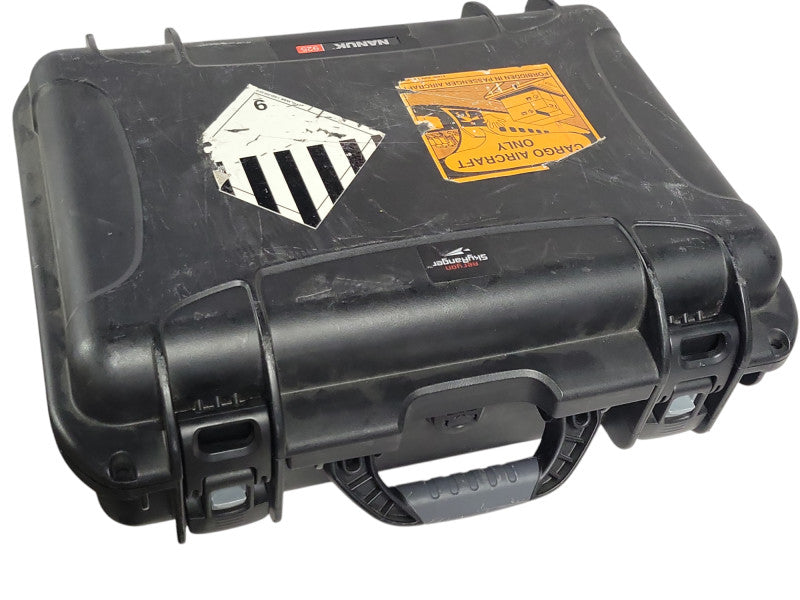 Nanuk 925 Waterproof 3-bay Hard Case Aeryon SkyRanger w/ 2x Batteries, READ _
