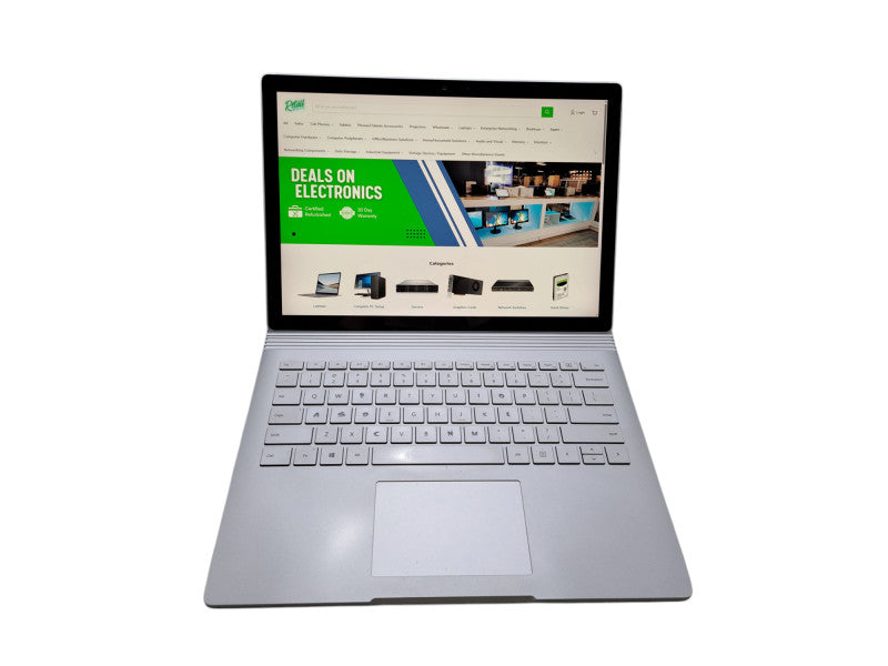 Microsoft Surface Book 2 15" i7-8650U @1.90GHz 16GB Ram GTX 1050 512GB NVMe  Lap200