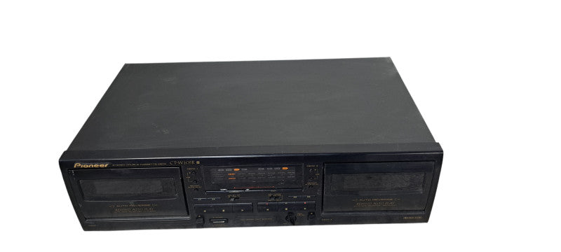 Vintage Pioneer CT-W205R Dolby Stereo Double Dual Cassette Deck
