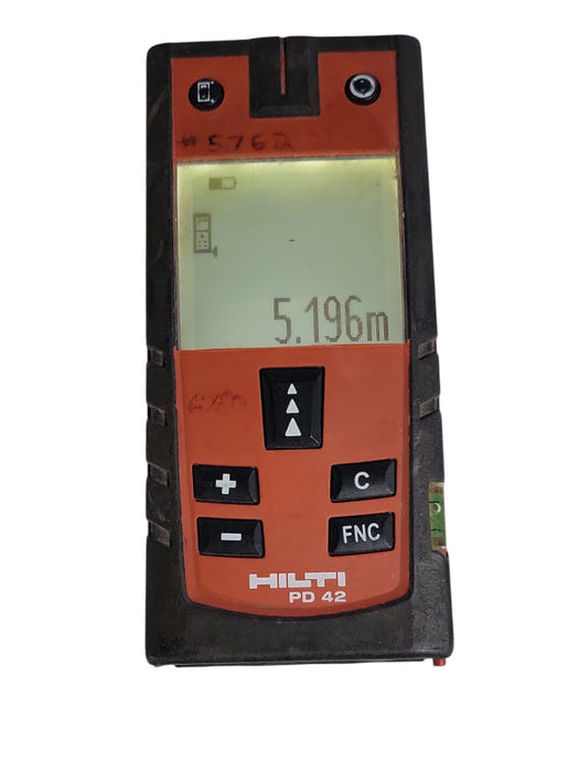 Hilti PD42 Range Meter Distance Measuring Tool, READ _