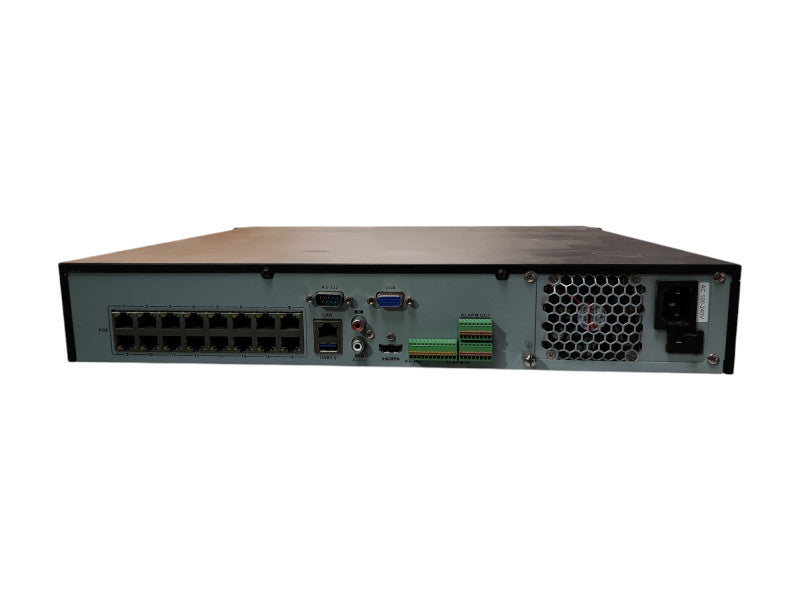 SC-51P6-32, 32 Channel & 16 PoE Network Video Recorder w/ 2x 2TB HDDs, READ