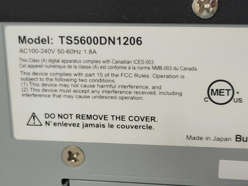Buffalo TeraStation TS5600DN1206 6-Bay NAS, No HDD/Caddies, READ _