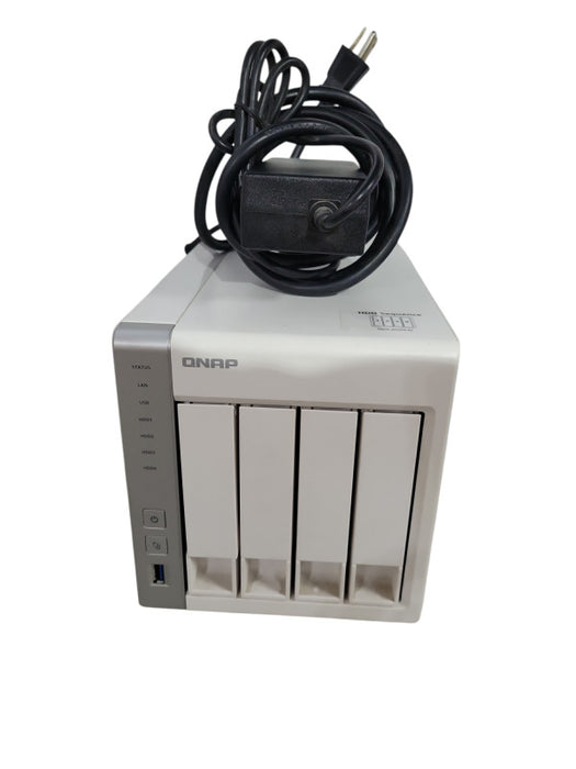 QNAP TS-431+ 4 Bays NAS, 4TB (4x 1TB 3.5" HDDs) w/ Power Adapter !