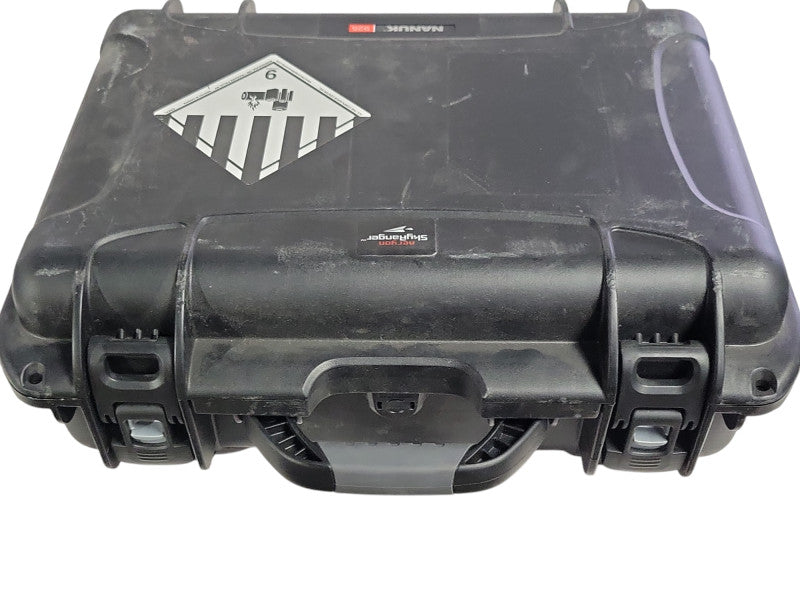 Nanuk 925 3-bay Charging Hard Case Aeryon SkyRanger w/ 3x Batteries, READ _