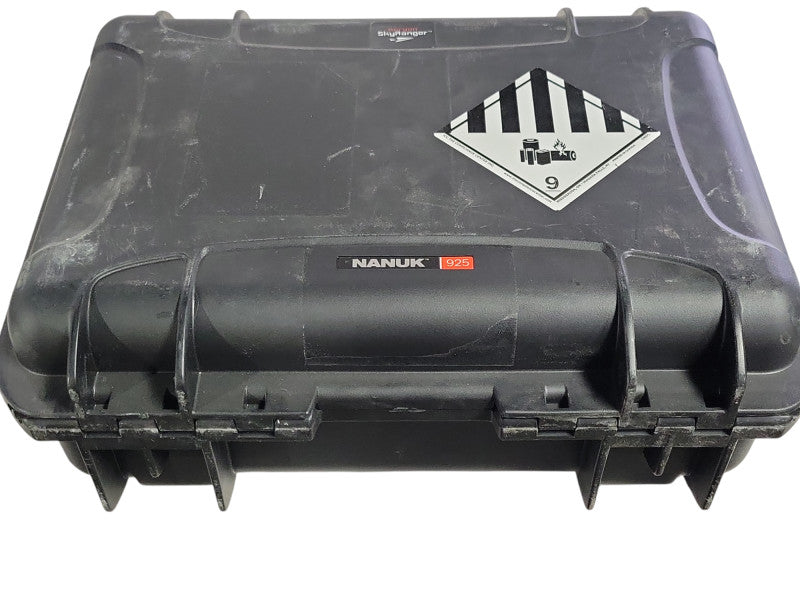 Nanuk 925 3-bay Charging Hard Case Aeryon SkyRanger w/ 3x Batteries, READ _