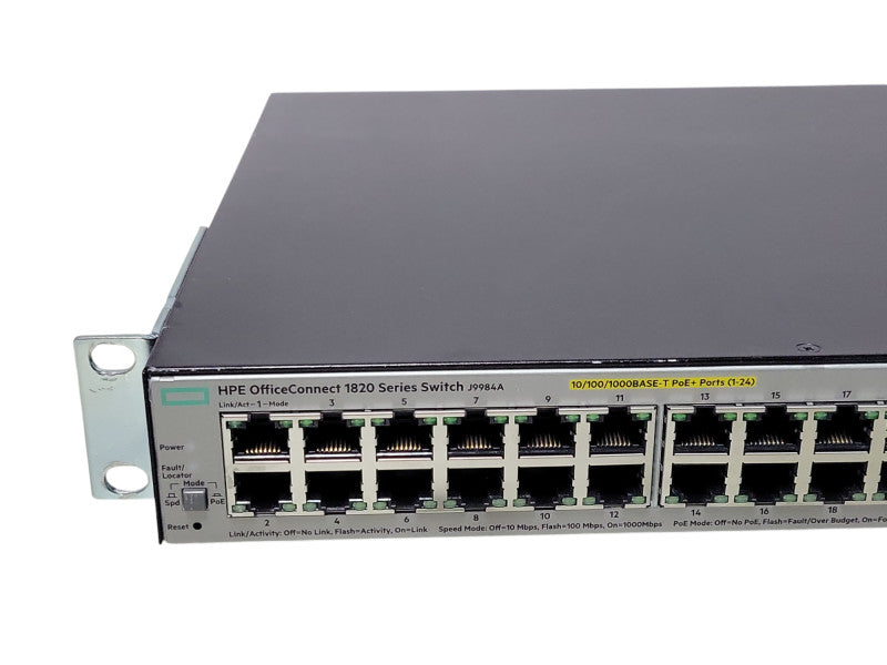 HPE OfficeConnect 1820 48-port PoE+ Gigabit Network Switch J9984A _