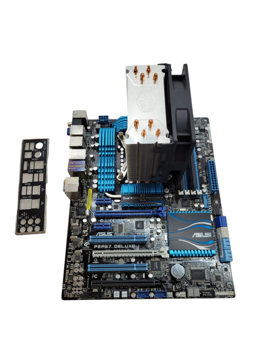 Intel Core i7-2600K ASUS P8P67 DELUXE 8GB DDR3 + I/O Plate %