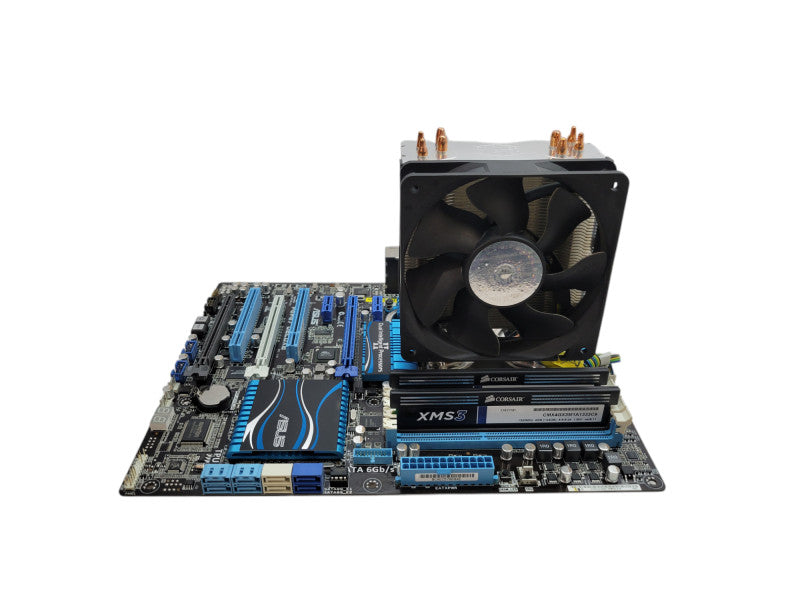 Intel Core i7-2600K ASUS P8P67 DELUXE 8GB DDR3 + I/O Plate %
