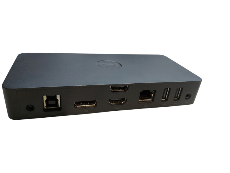 Dell USB 3.0 Ultra HD/4K Triple Display Docking Station, Black (D3100)