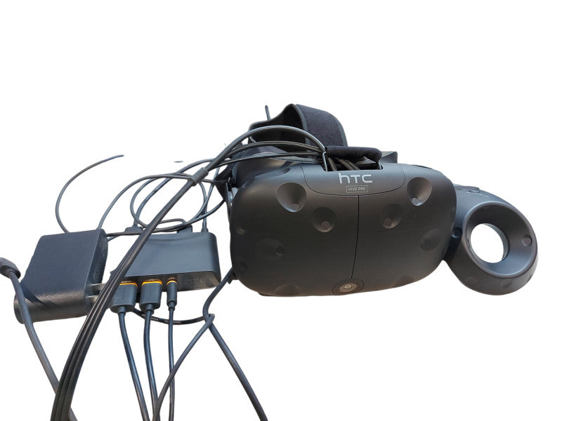 HTC Vive Virtual Reality Headset OPJT100 and Controller, NO BASE STATION/S