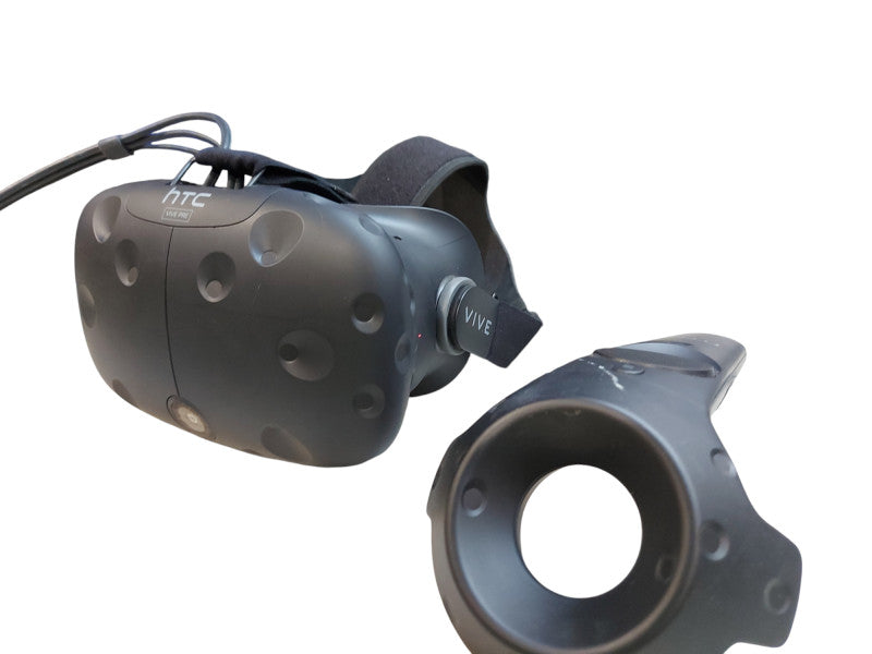 HTC Vive Virtual Reality Headset OPJT100 and Controller, NO BASE STATION/S
