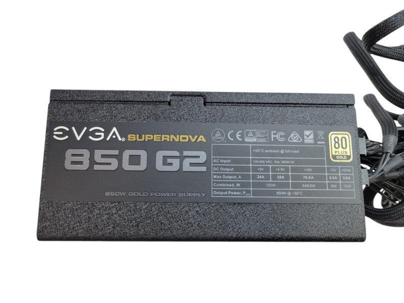 EVGA Supernova G2 850W 80 PLUS GOLD Modular ATX PSU (220-G2-0850) %