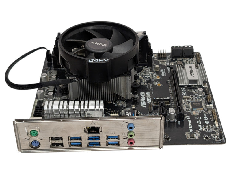 ASRock AB350M with AMD Ryzen 5 PRO 3600 & 16GB RAM Combo  -