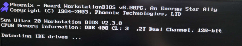SUN Microsystems Ultra 20 M2 AMD Opteron 144 NO HDD 2GB DDR %