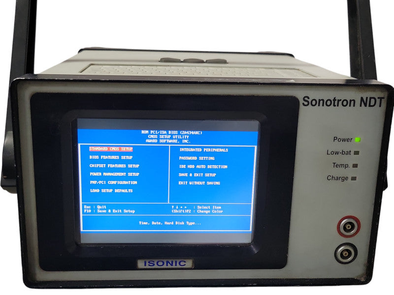ISONIC Sonotron NDT Ultrasonic 2001, READ Q_