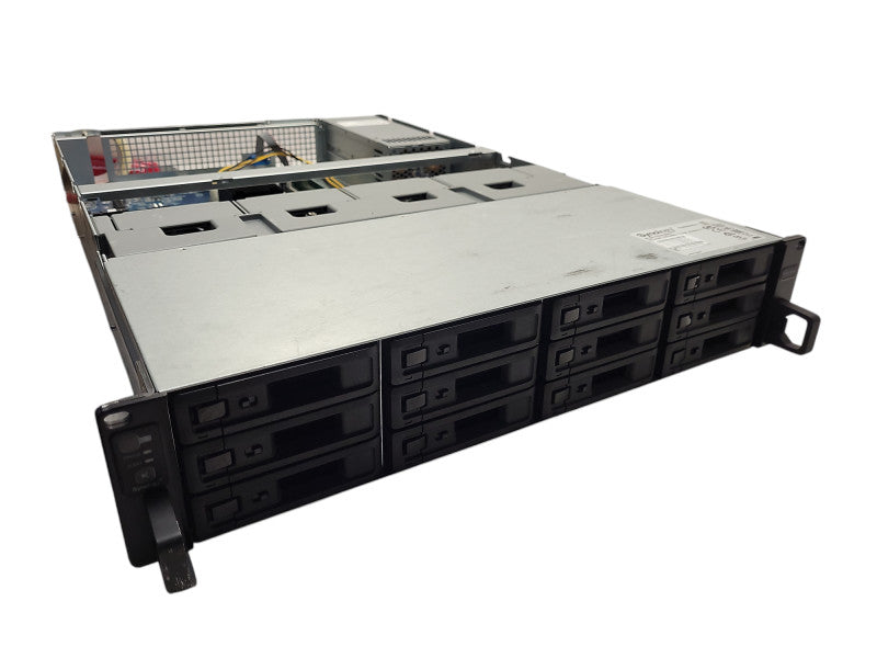 Synology RS2418RP+ 12-Bay 2U NAS RackStation w/ 2x 4TB HDD No lid $