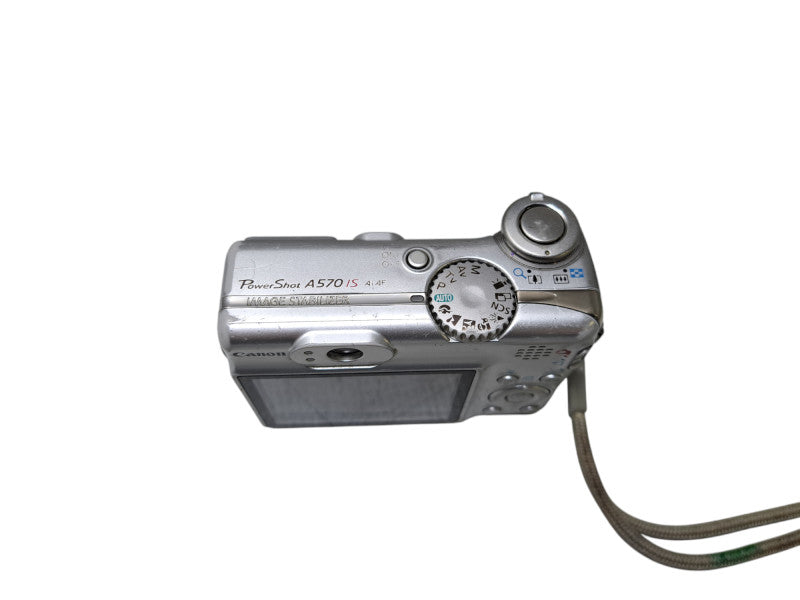 Canon PowerShot A570 7.1MP Digital Camera Silver | Tested Working *READ*