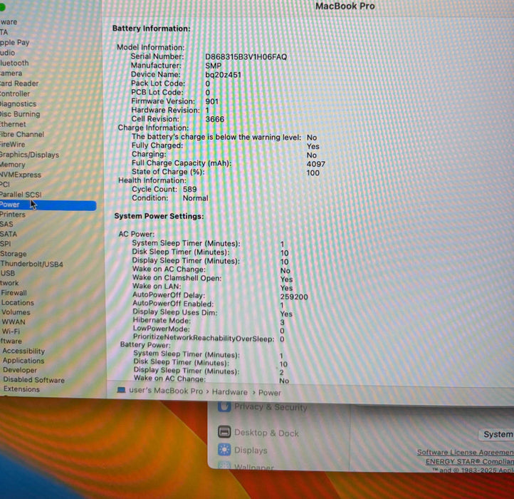 Apple MacBook Pro 13" 2017 i5-7360U 8GB 256SSD No Power Adapter READ!