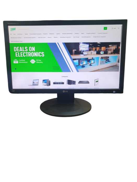 LG Flatron 27" Monitor 1920 x 1080 VGA & DVI [E2711T-BN]