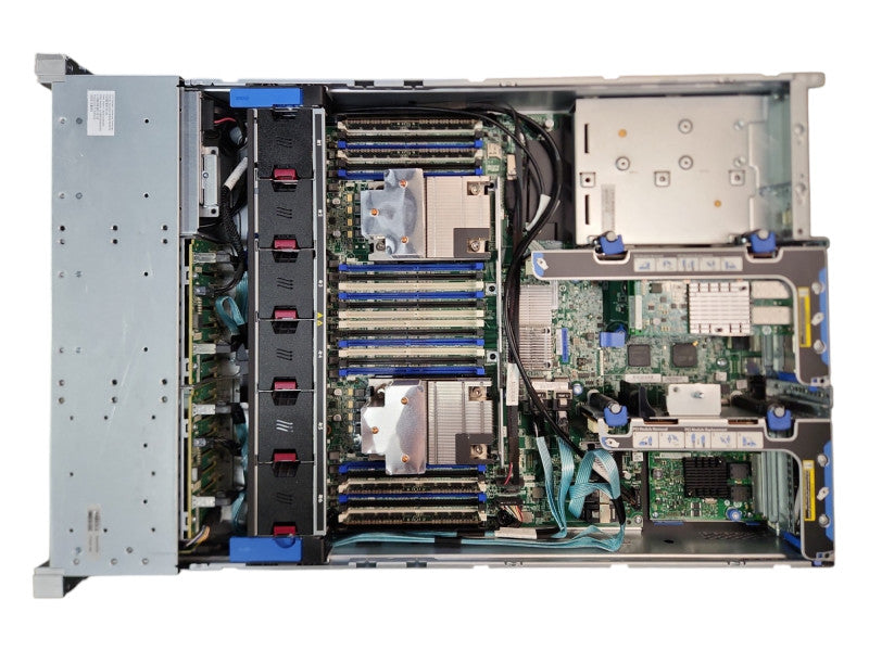 HP DL380 Gen9 2U 16x 2.5", 2x Xeon E5-2690 v3, 64GB DDR4, P440ar, SFP+