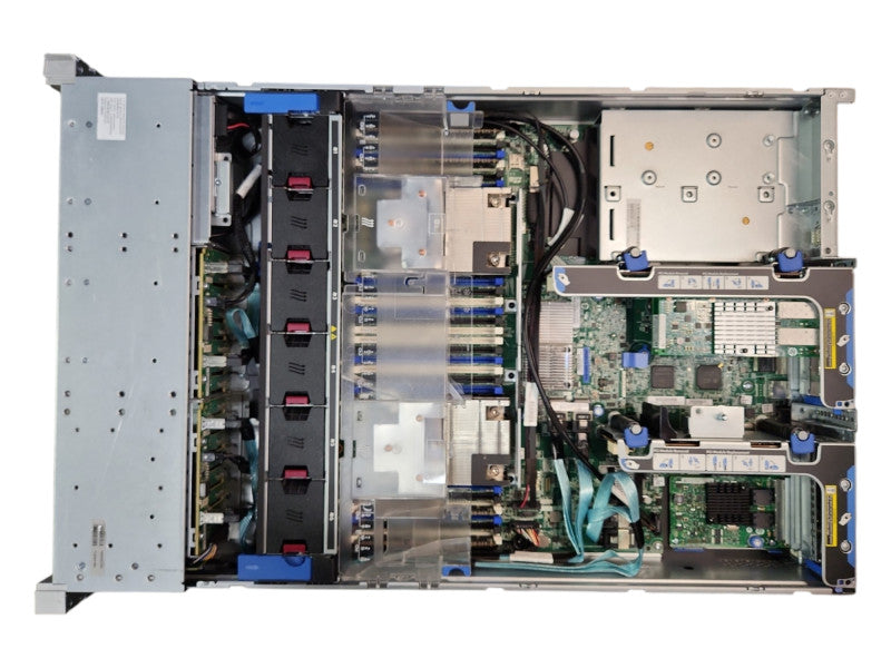HP DL380 Gen9 2U 16x 2.5", 2x Xeon E5-2690 v3, 64GB DDR4, P440ar, SFP+