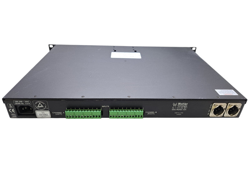 Wohler Technologies AMP1A- LP4S Analog Audio Monitor Panel *READ*