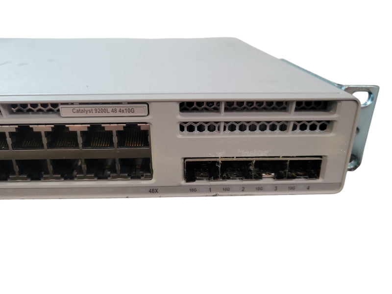 Cisco Catalyst 9200L 48 4x10G C9200L-48T-4X-E V01 Network Switch !