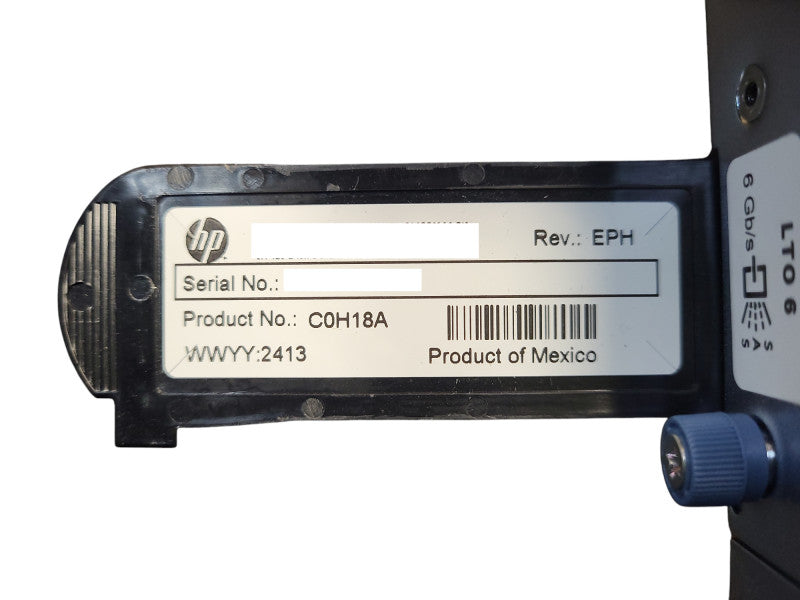 HPE StorageWorks 1/8 G2 Tape Autoloader C0H18A w/ LTO-6 Drive $