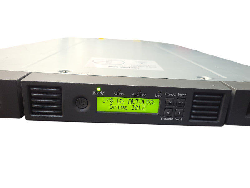 HPE StorageWorks 1/8 G2 Tape Autoloader C0H18A w/ LTO-6 Drive $