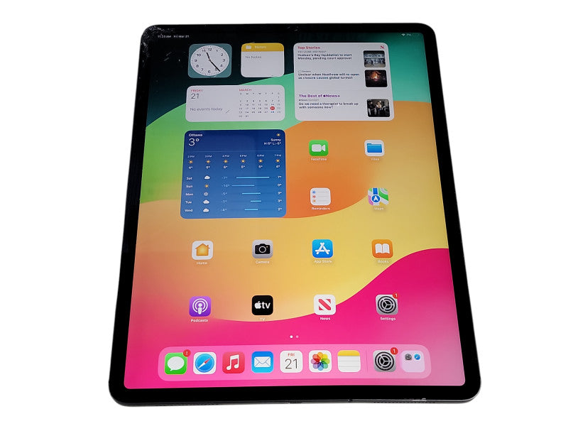 Apple iPad Pro 4th Gen 12.9" - 256GB - Space Gray [A2069 | Wifi + Cell | Read] (