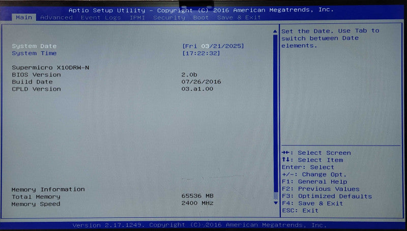 Supermicro CSE-825, X10DRW-N, 2x Xeon E5-2690 v4 2.60GHz, 64GB RAM, No HDD