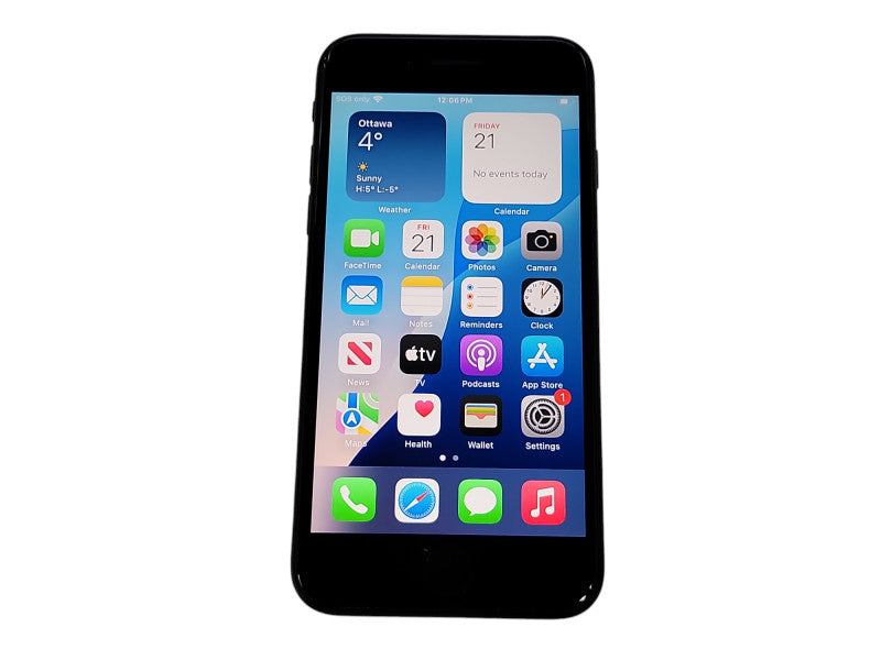 Apple iPhone SE 3 - 64GB - Space Gray [A2595] (