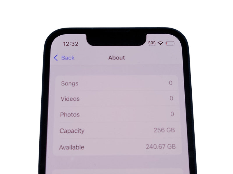 Apple iPhone 13 Mini - 256GB - Blue [A2626] (