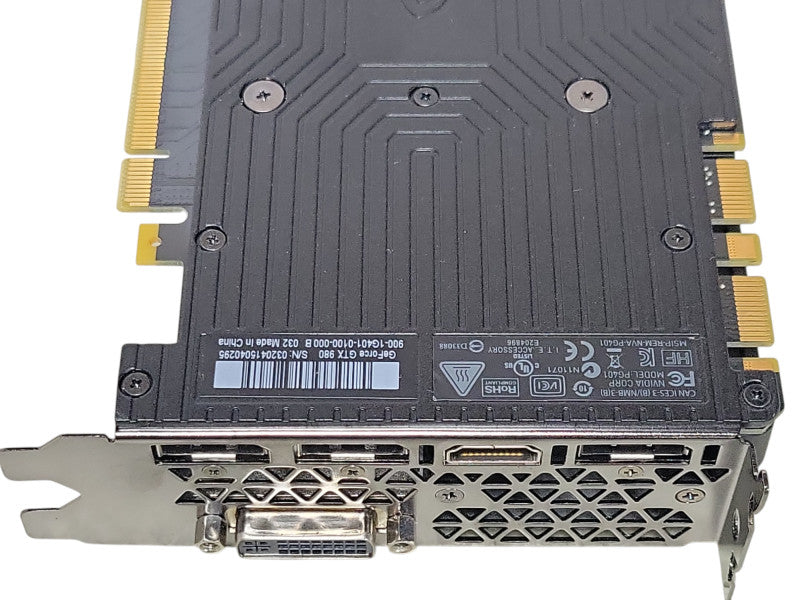 NVIDIA GEFORCE GTX 980 4 GB GDDR5 Graphics Card _