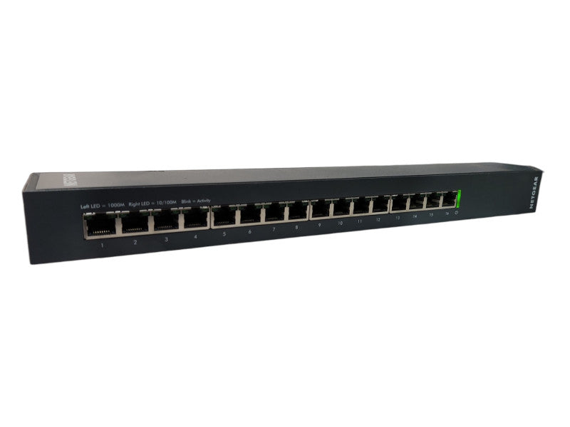 Netgear ProSAFE GSS116E 16-Port Gigabit Managed Click Switch
