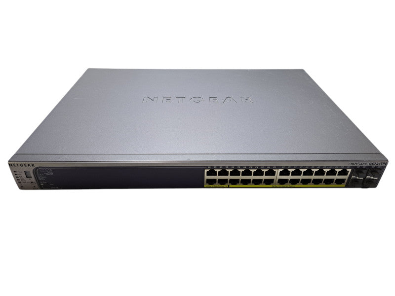 Netgear GS724TPS | 24-Port Gigabit PoE Stackable Smart Switch