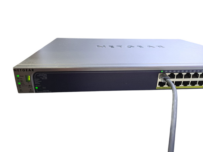 Netgear GS724TPS | 24-Port Gigabit PoE Stackable Smart Switch