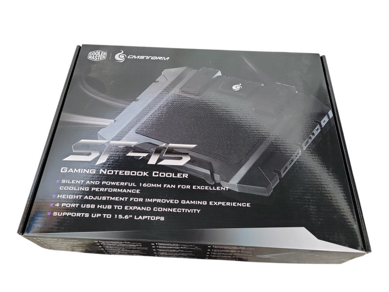 COOLER MASTER SF-15 Gaming Laptop Cooling Pad with 180mm Fan !