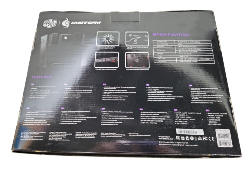 COOLER MASTER SF-15 Gaming Laptop Cooling Pad with 180mm Fan !