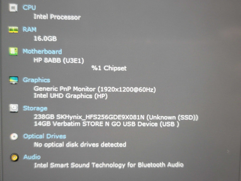 HP ZBook FireFly 16" G9 i7-1260P 16GB DDR5 256GB NVMe β Lap200