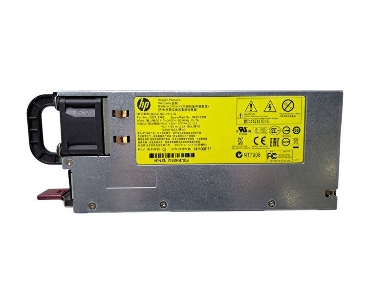 HP X332 J9738A | 1050W Redundant Switch PSU 110-240V