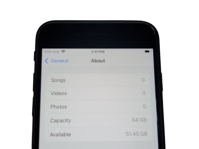 Apple iPhone SE 2 - 64GB - Space Gray [A2275 | Read] (