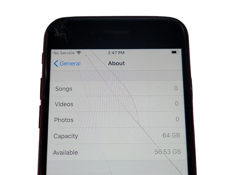 Apple iPhone SE 2 - 64GB - Red [A2275 | Read] (