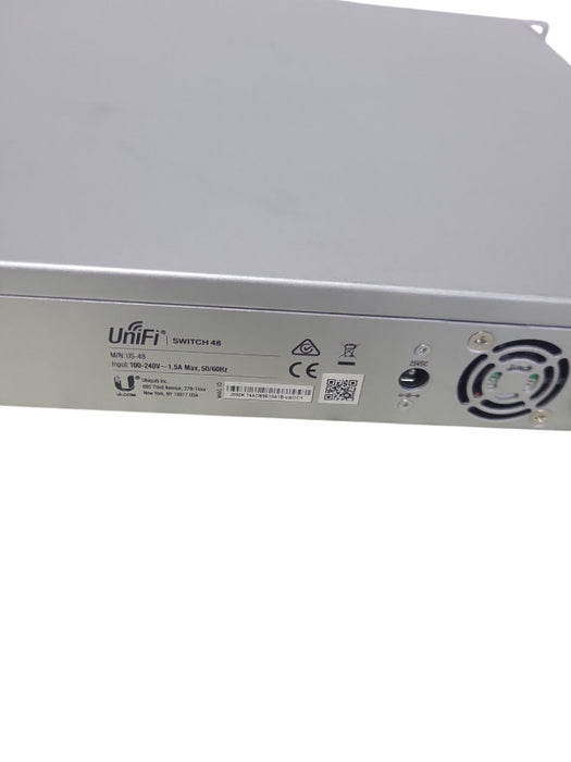 UniFi switch 48 US-48 48-Port Ethernet Switch, READ _
