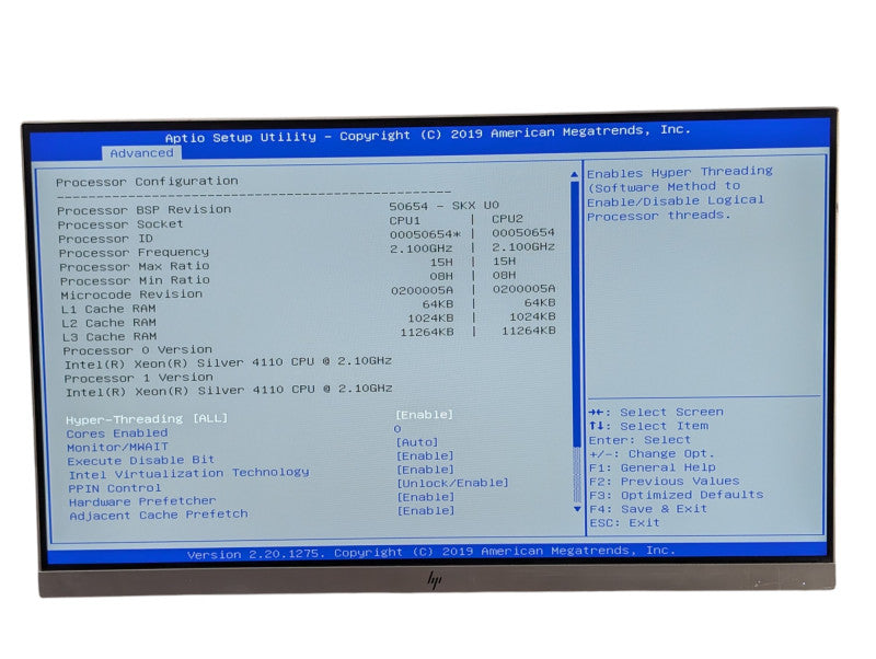 Supermicro 847-12 X11DHP-T 2x Intel Silver 4110 96GB RAM  -