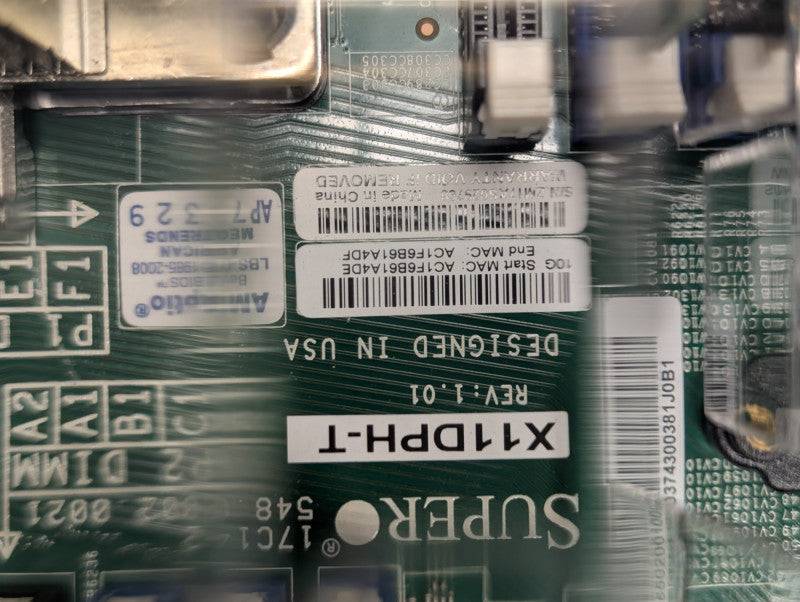 Supermicro 847-12 X11DHP-T 2x Intel Silver 4110 96GB RAM  -